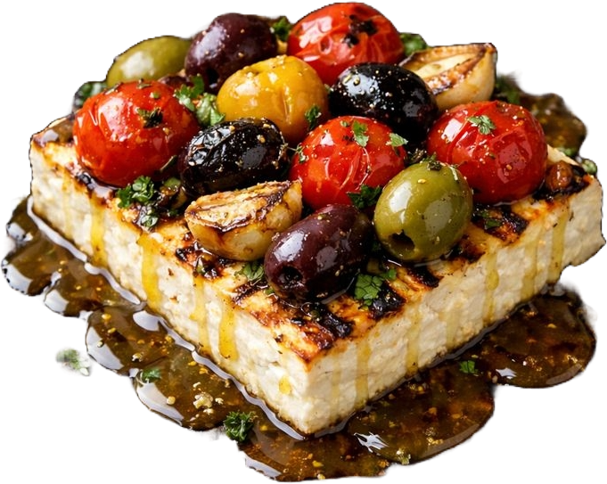 Grilled Feta Cheese