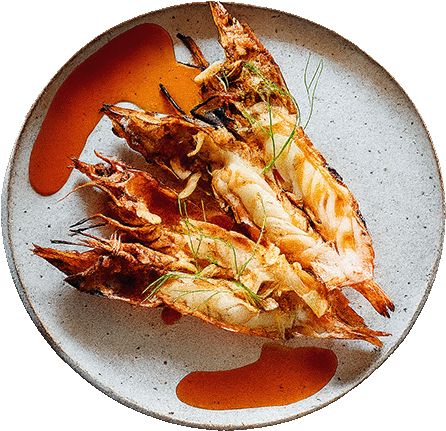 Grilled King Prawns
