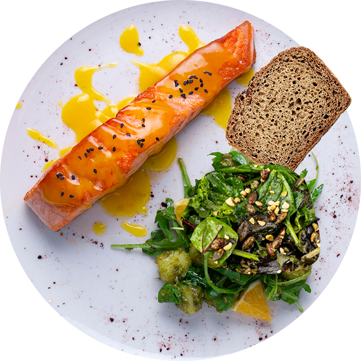 Grilled Salmon Teriyaki